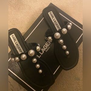 Karl Lagerfeld sandals